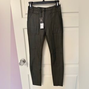 BCBG Max Azria Connor Faux Leather Leggings NWT